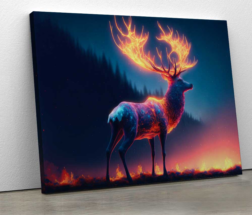 Tablou "Fire Stag"