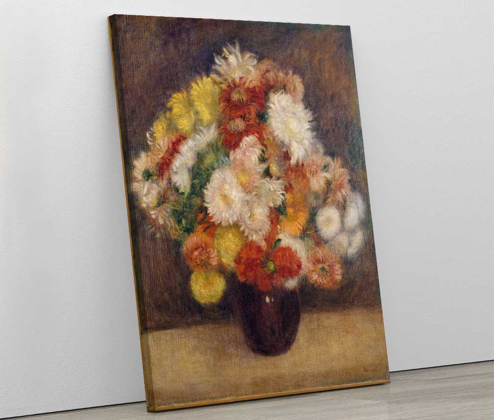 Auguste Renoir - Bouquet of Chrysanthemums