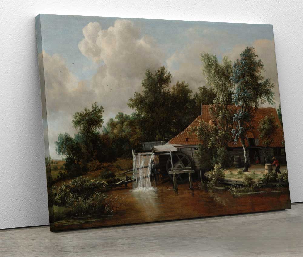 Meindert Hobbema - A Watermill