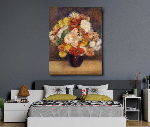 Auguste Renoir - Bouquet of Chrysanthemums