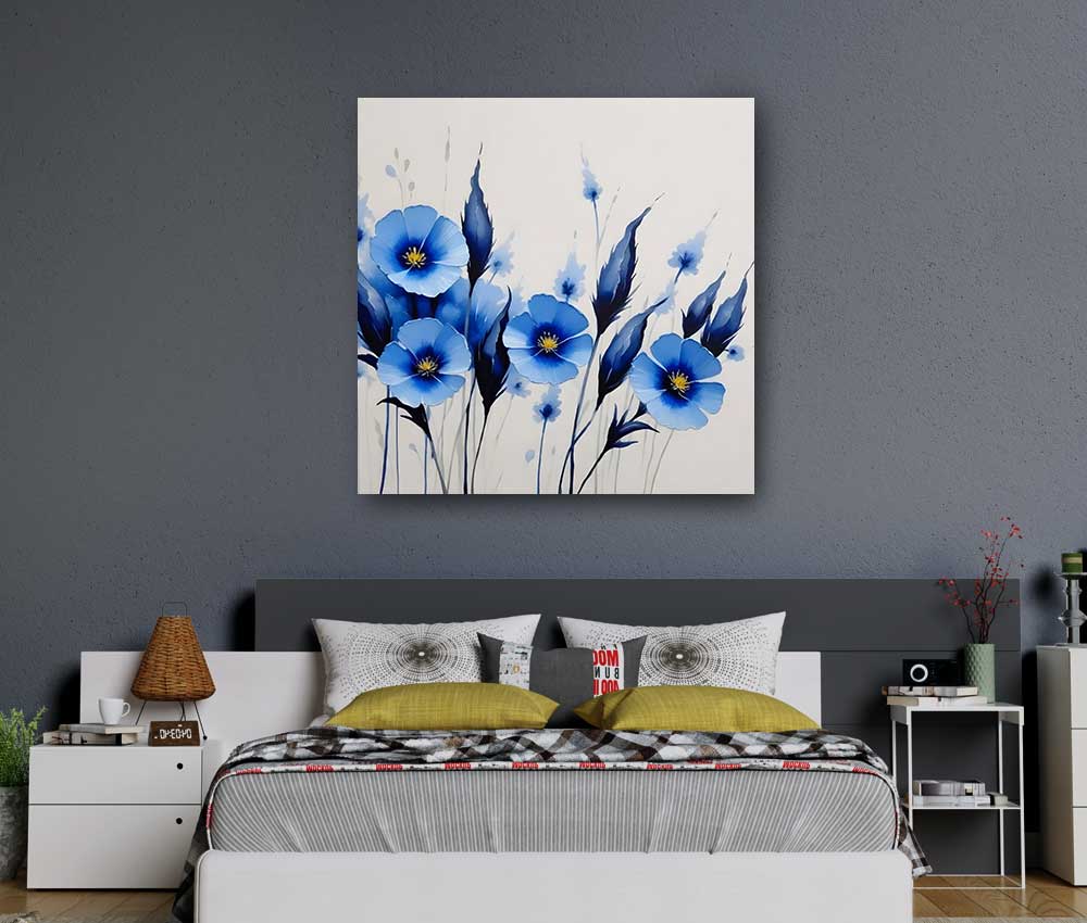 Blue Flowers 1 - artX