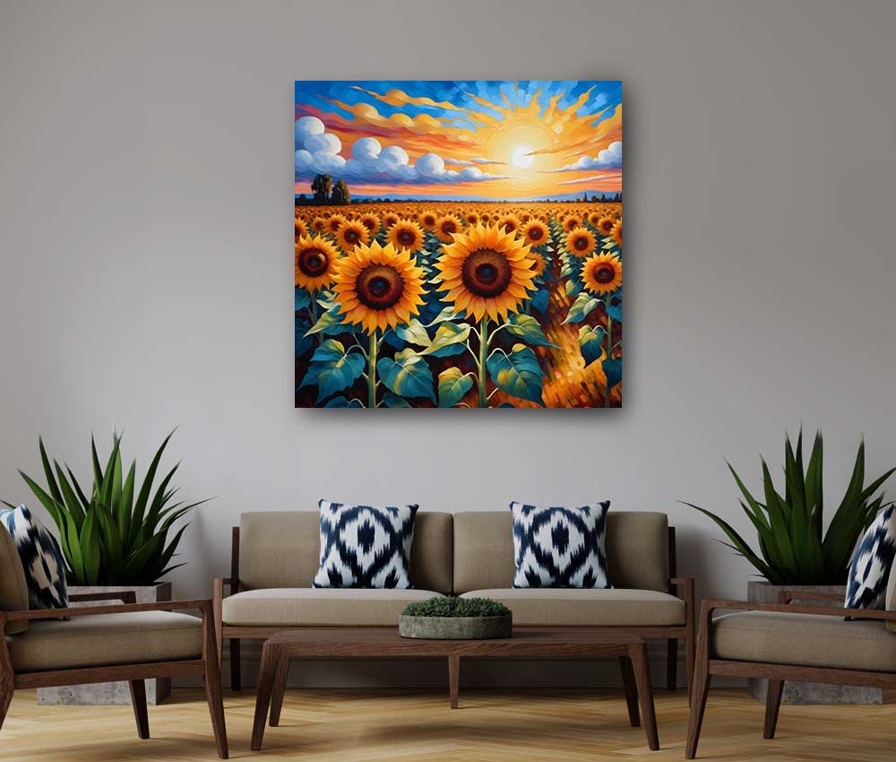 Sunflower Field 2 - artX