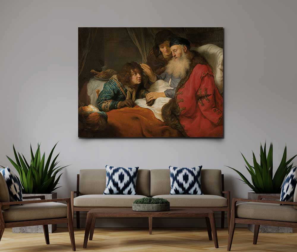 Govert Flinck - Isaac Blessing Jacob