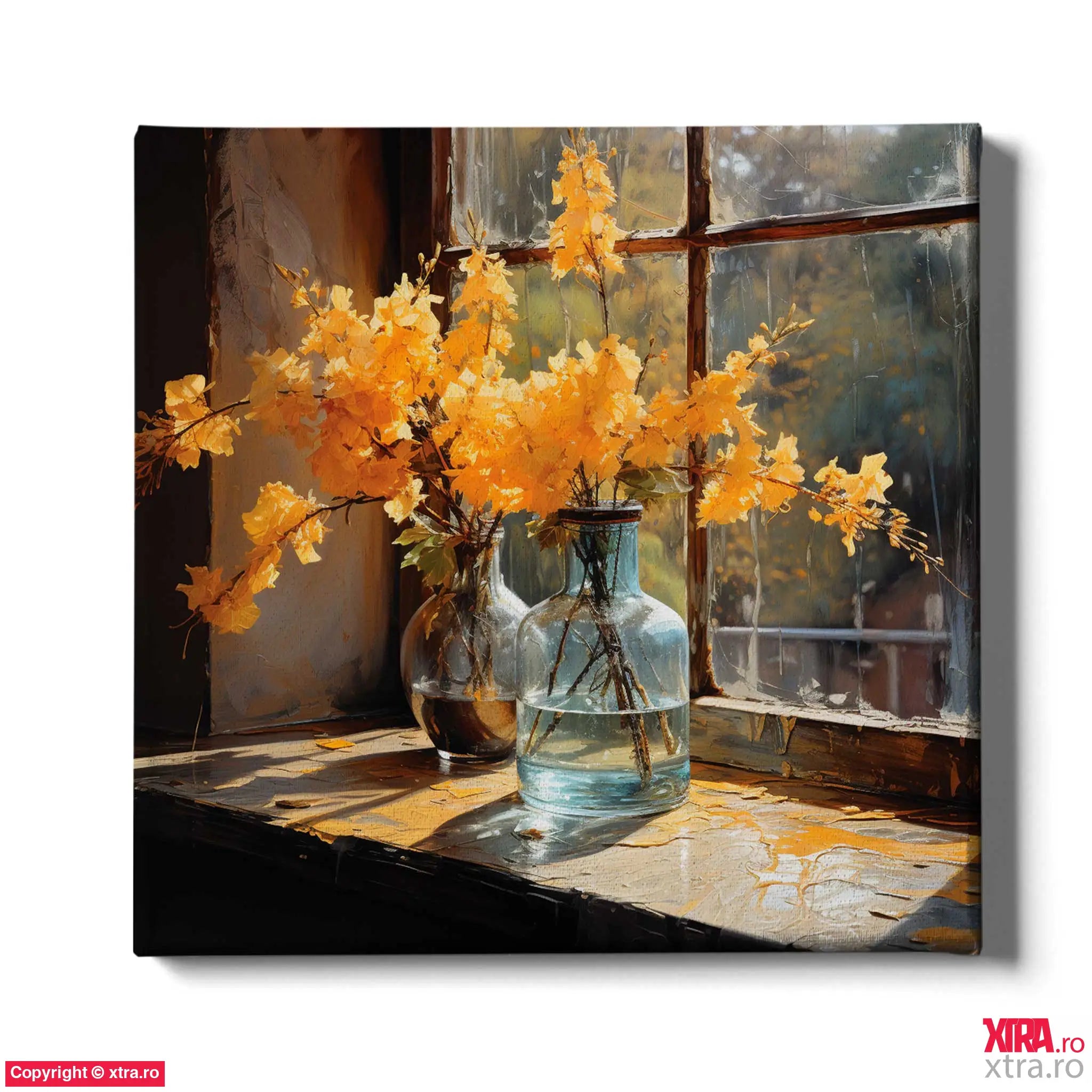 Flowery Window 2 - Artx Canvas