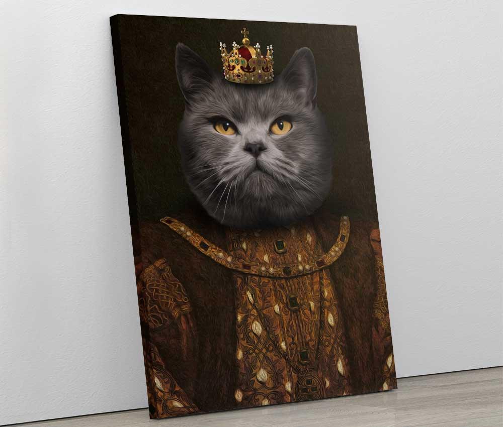 Tablou personalizat cu animalutul tau "King Henry" - Xtra.ro