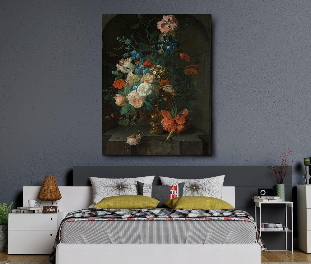 Coenraet Roepel - Still Life with Flowers - Xtra.ro