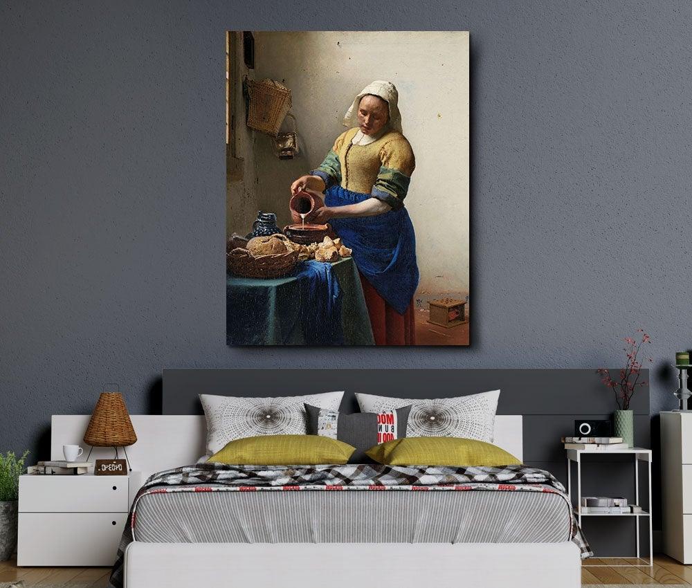 Johannes Vermeer - The Milkmaid - Xtra.ro