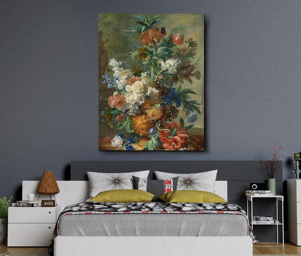 Jan van Huysum - Still Life with Flowers - Xtra.ro