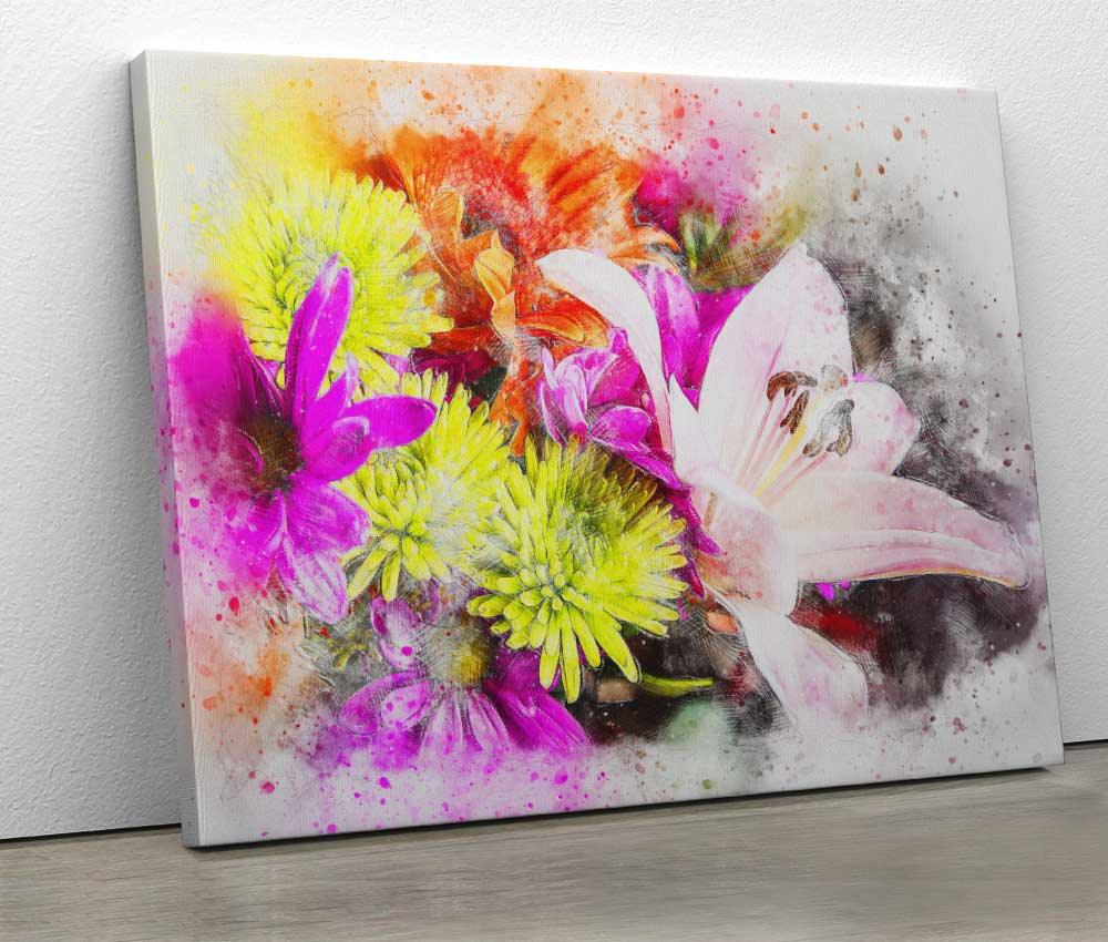 Tablou "Watercolor Bouquet" - Xtra.ro