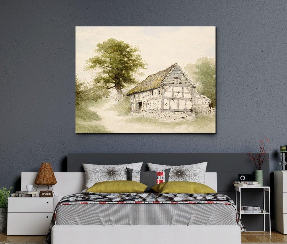 John Alsop - Old Half-Timbered Barn - Xtra.ro