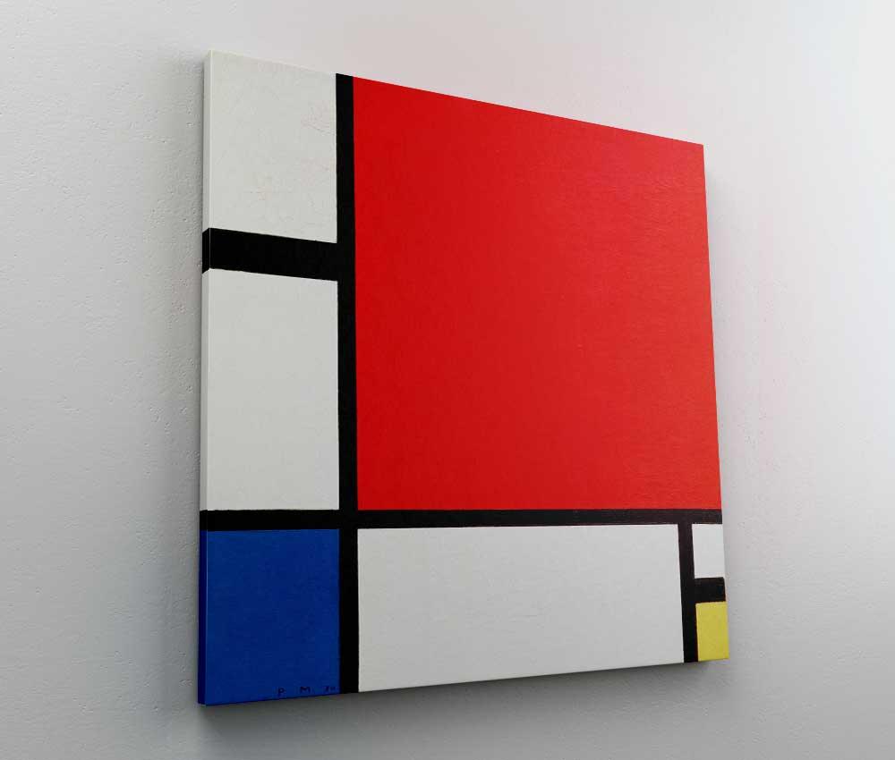 Piet Mondrian - Composition with Red, Blue, and Yellow - Xtra.ro