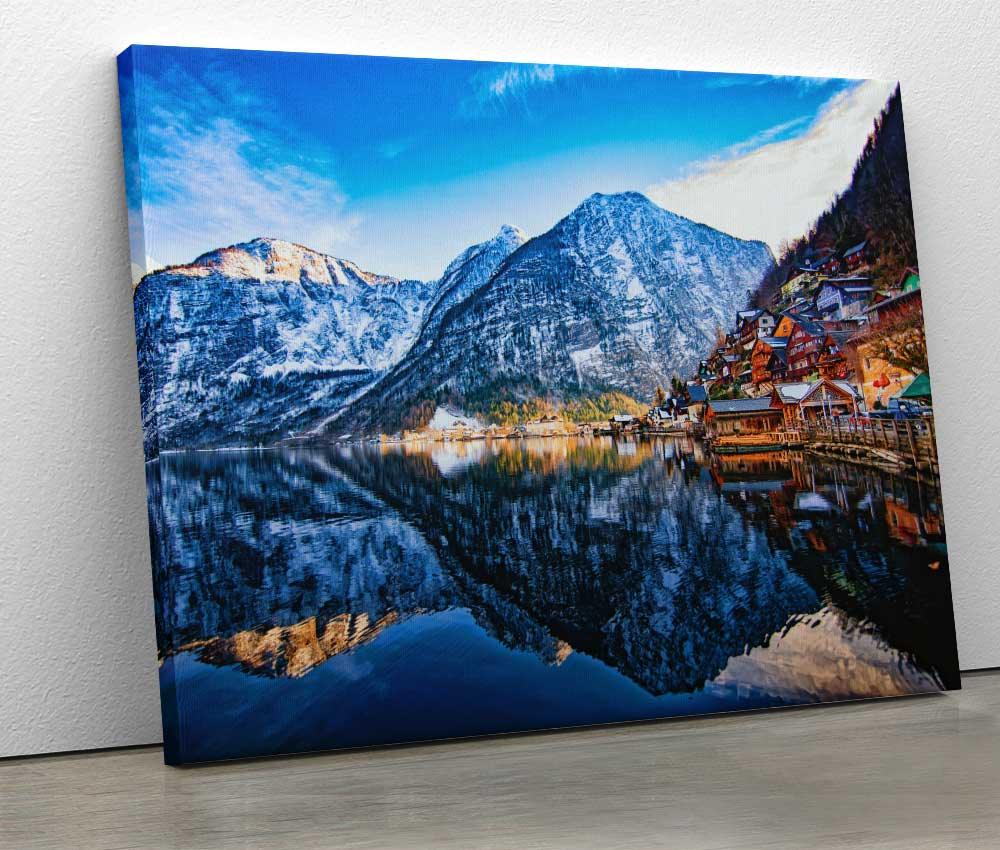 Tablou "Hallstatt Austria Winter" - Xtra.ro