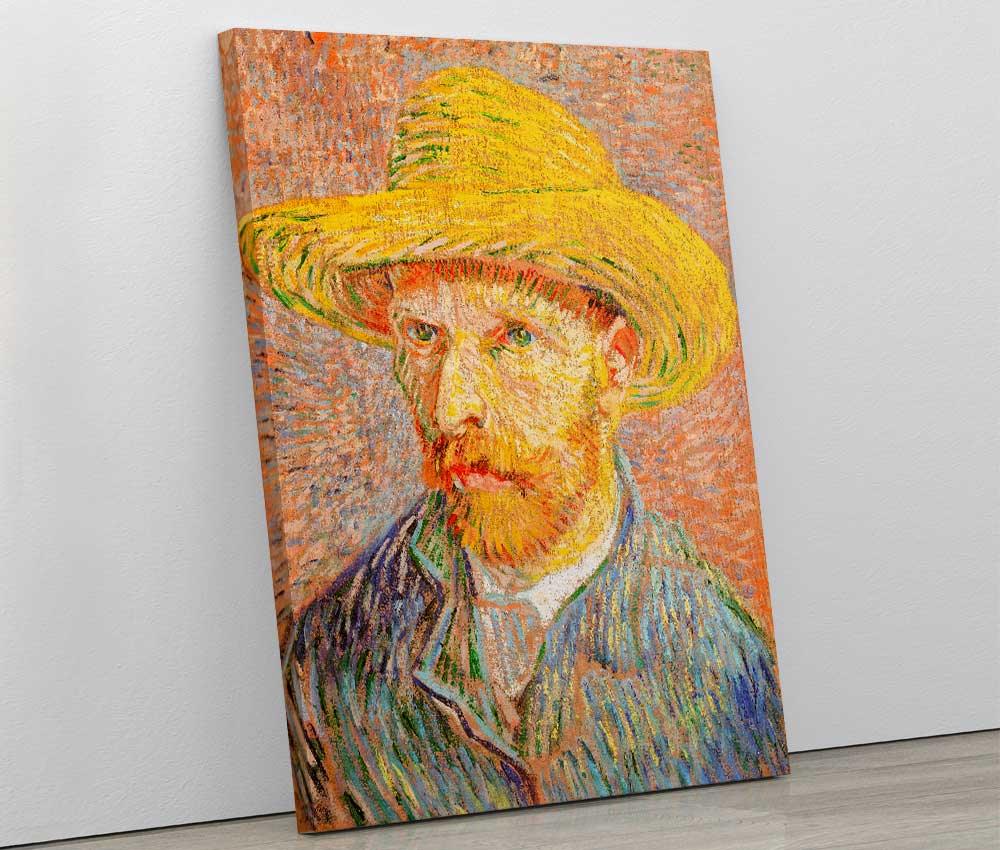 Vincent Van Gogh - Self-Portrait with a Straw Hat - Xtra.ro