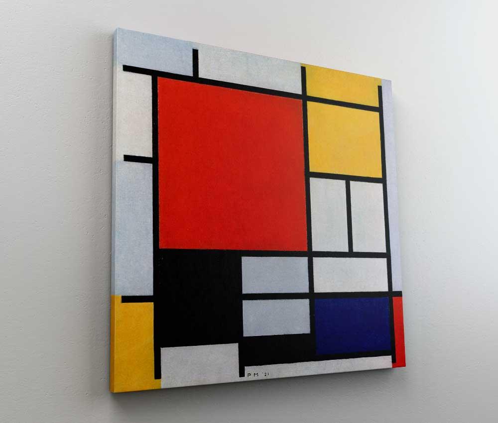 Piet Mondrian - Composition with Red, Blue, Yellow and Black - Xtra.ro