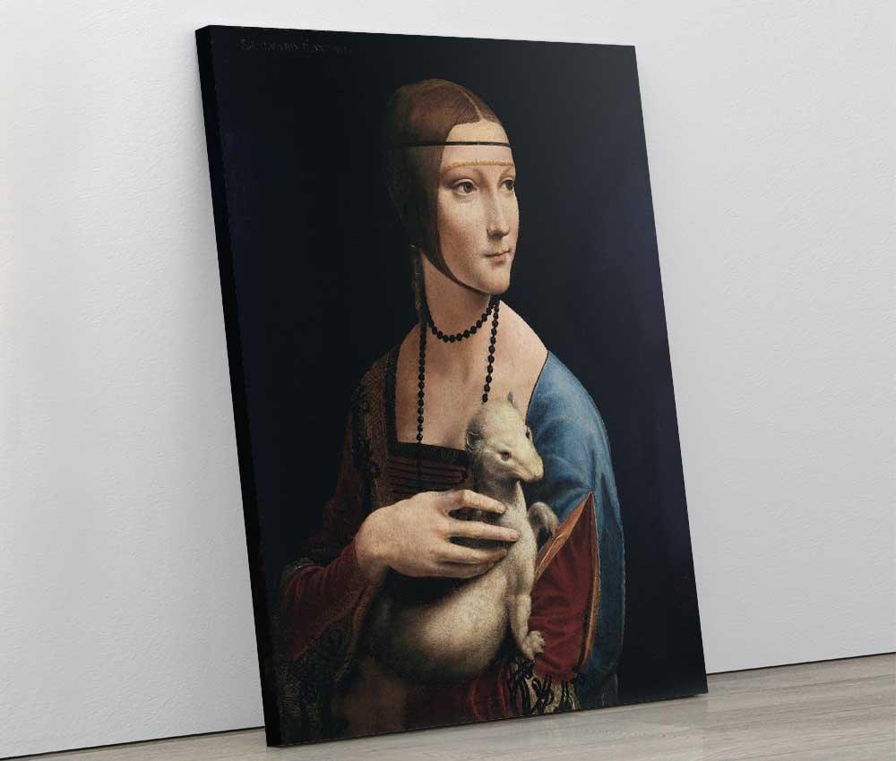 Leonardo da Vinci - Lady with an Ermine - Xtra.ro