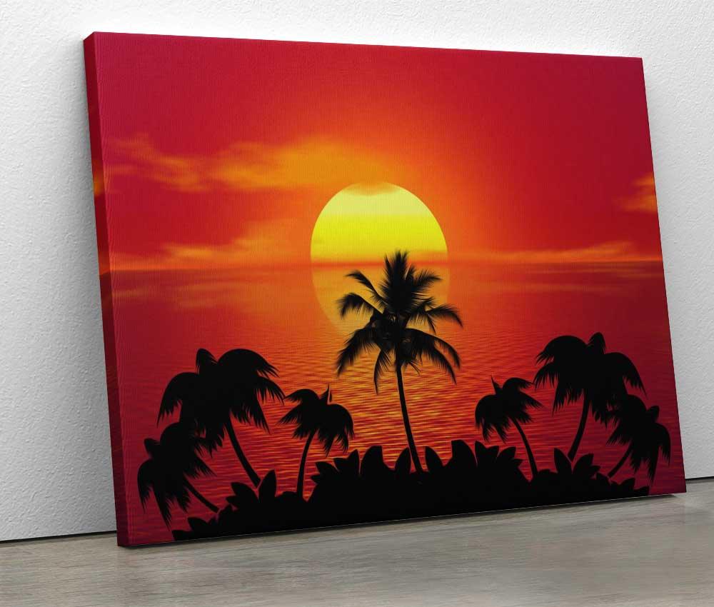 Tablou "Tropical Sunset 2" - Xtra.ro