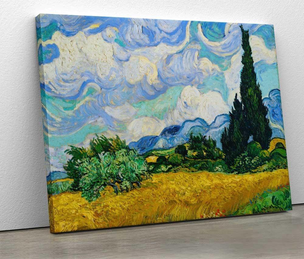 Vincent Van Gogh - Wheat Field with Cypresses - Xtra.ro