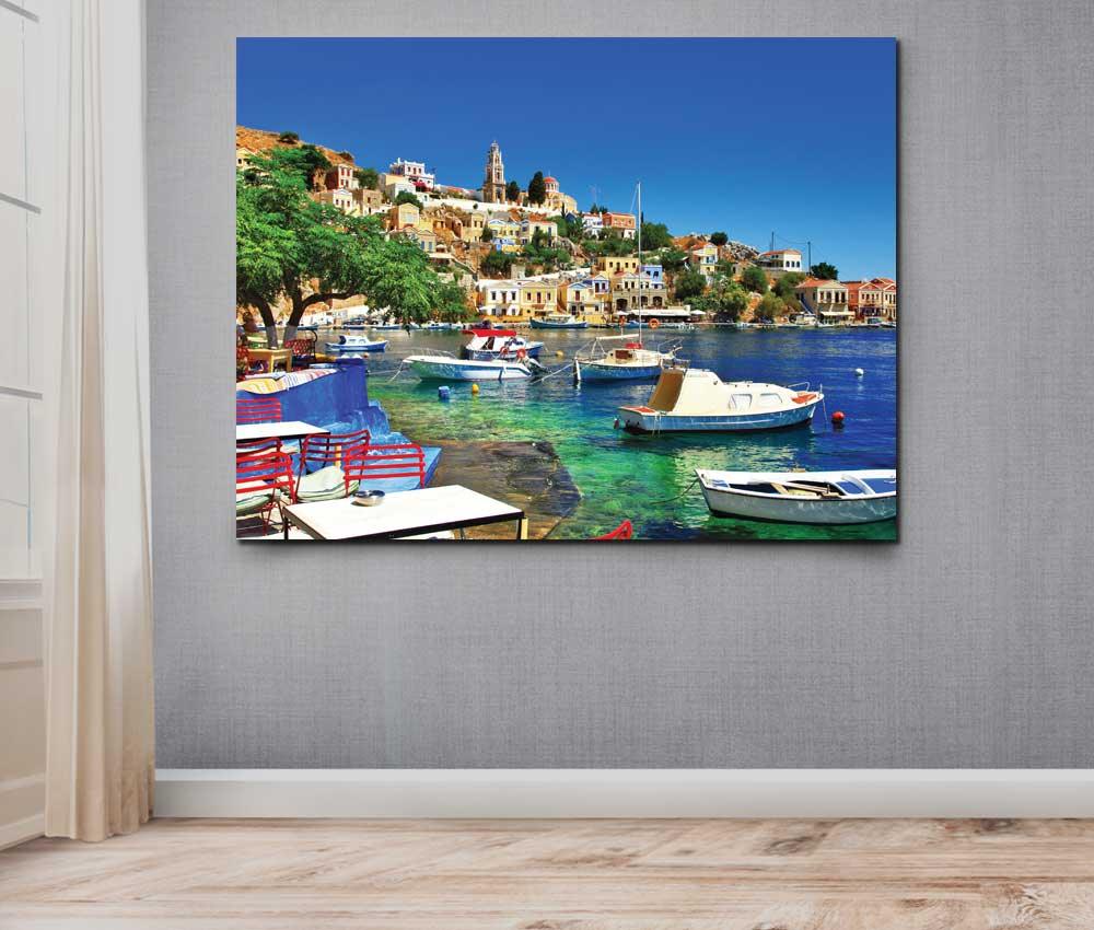 Tablou "Insula Symi Grecia" - Xtra.ro