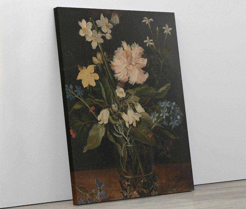 Jan Brueghel - Still Life with Flowers in a Glass - Xtra.ro