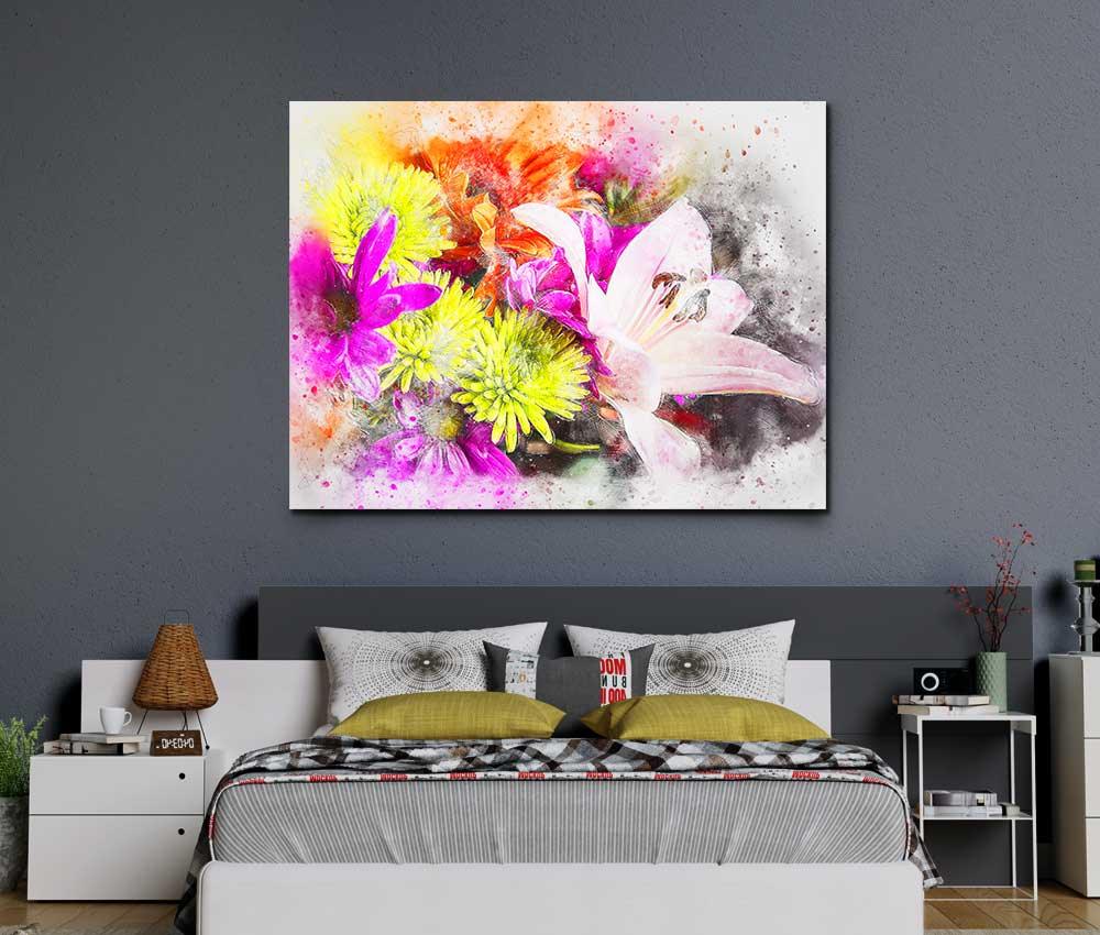 Tablou "Watercolor Bouquet" - Xtra.ro