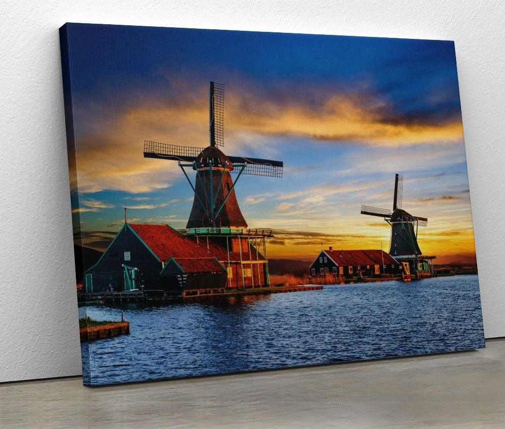 Tablou "Netherlands Windmills" - Xtra.ro