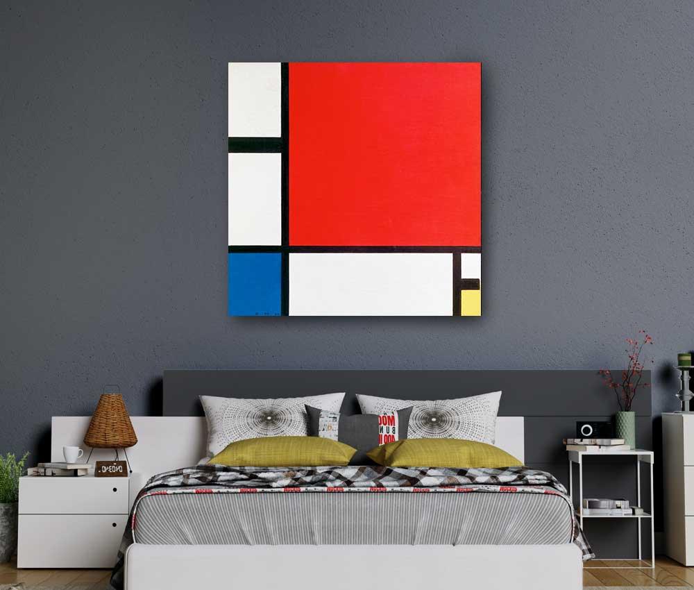 Piet Mondrian - Composition with Red, Blue, and Yellow - Xtra.ro