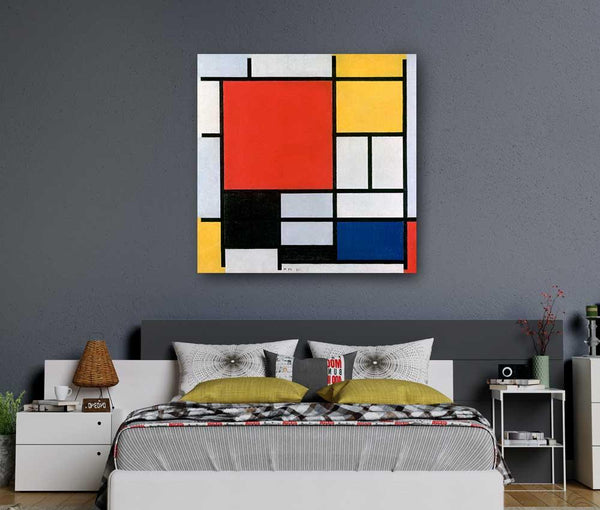 Piet Mondrian - Composition with Red, Blue, Yellow and Black - Xtra.ro