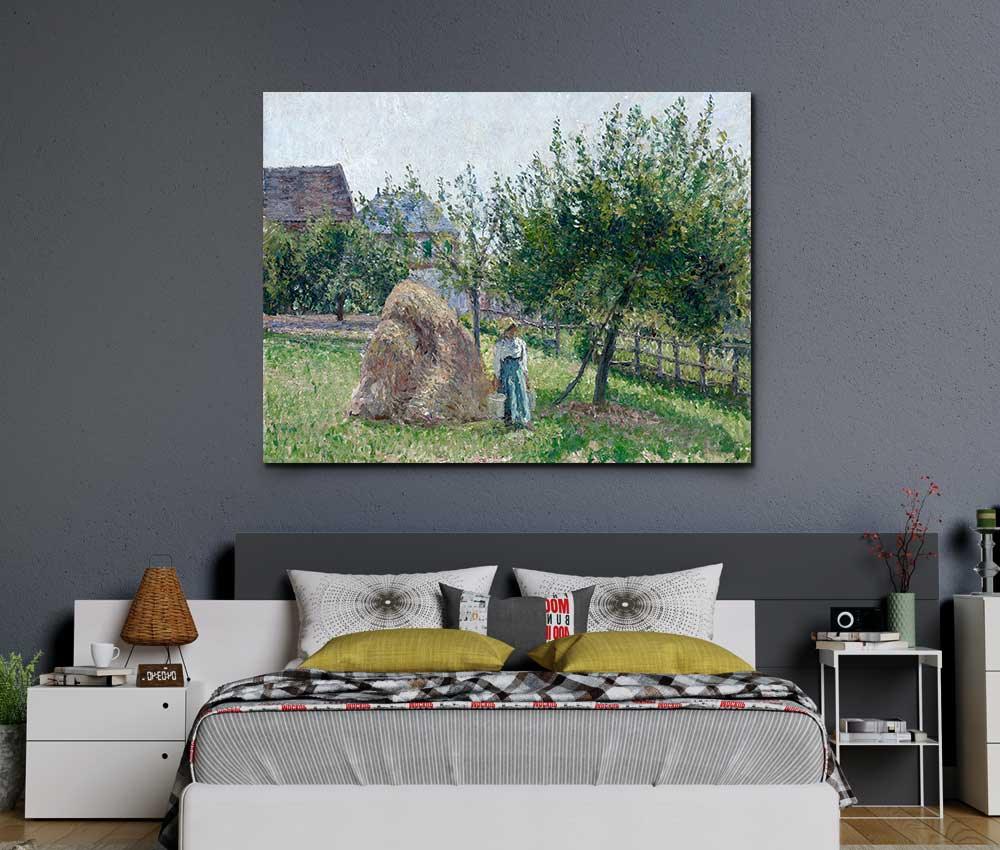 Camille Pissarro - Apple Trees in Eragny - Xtra.ro