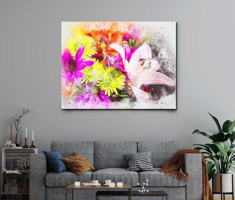 Tablou "Watercolor Bouquet" - Xtra.ro