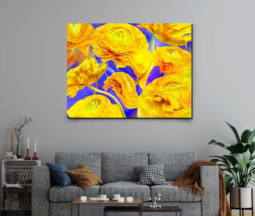 Tablou "Surreal Yellow Peony" - Xtra.ro