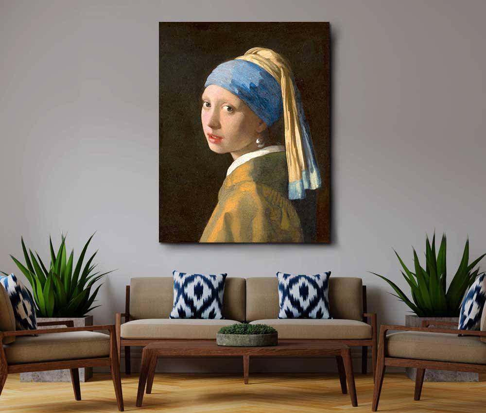 Johannes Vermeer - Girl with a Pearl Earring - Xtra.ro